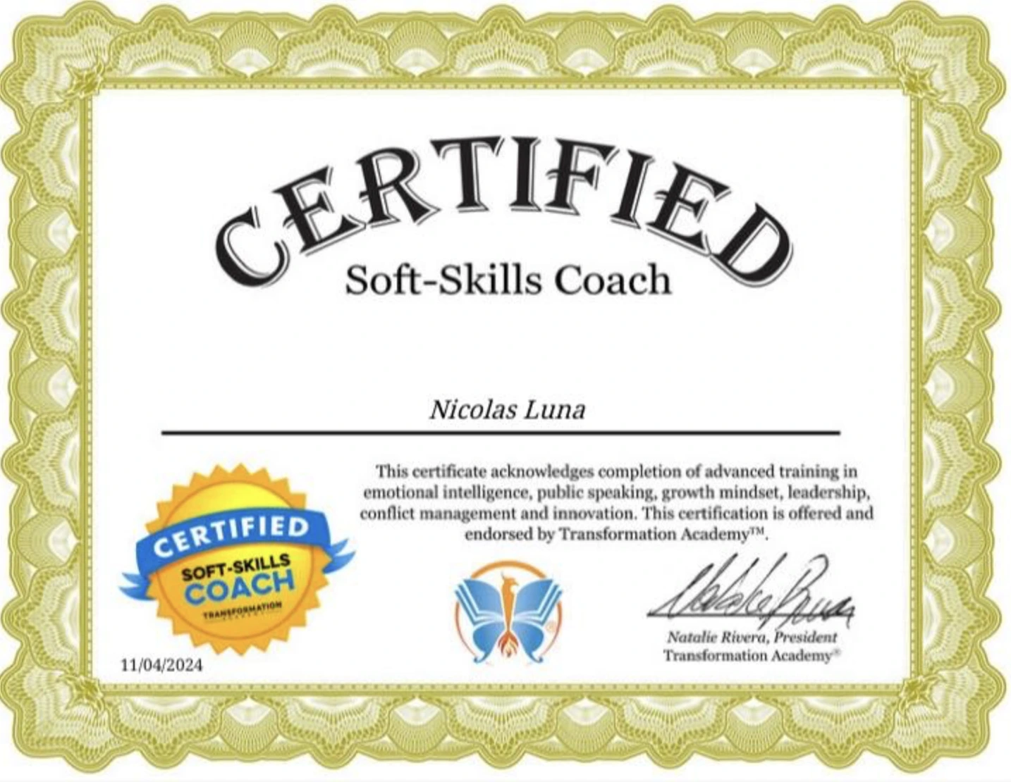 Certification 5